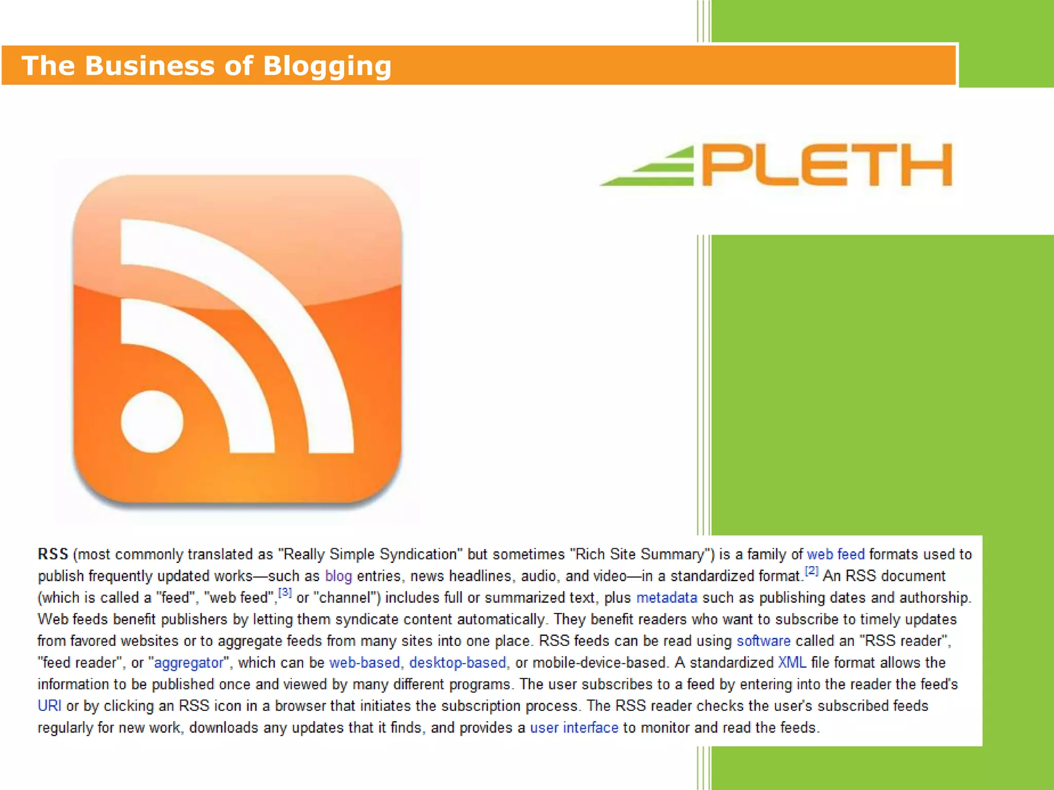 Setting Up Your Blog? (integration)