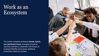 Future of Work Trends 2026 Presentation: AI, Hybrid Work, ESG ...