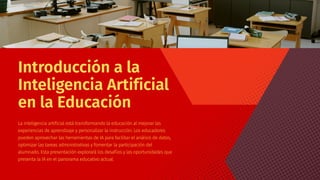 El impacto de la Inteligencia Artificial en la Educación | PDF