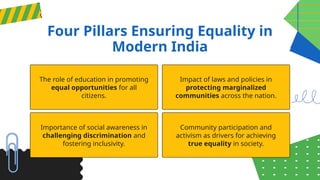Comprehensive Exploration of the Right to Equality in the Indian ...