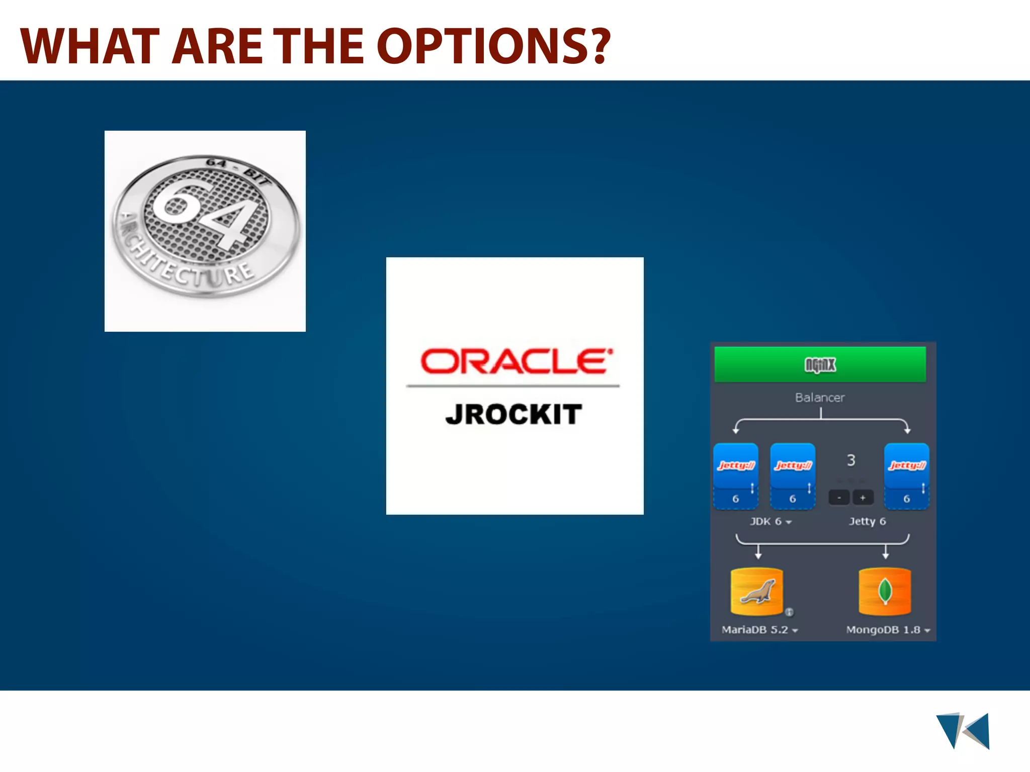 WHAT ARE THE OPTIONS? 