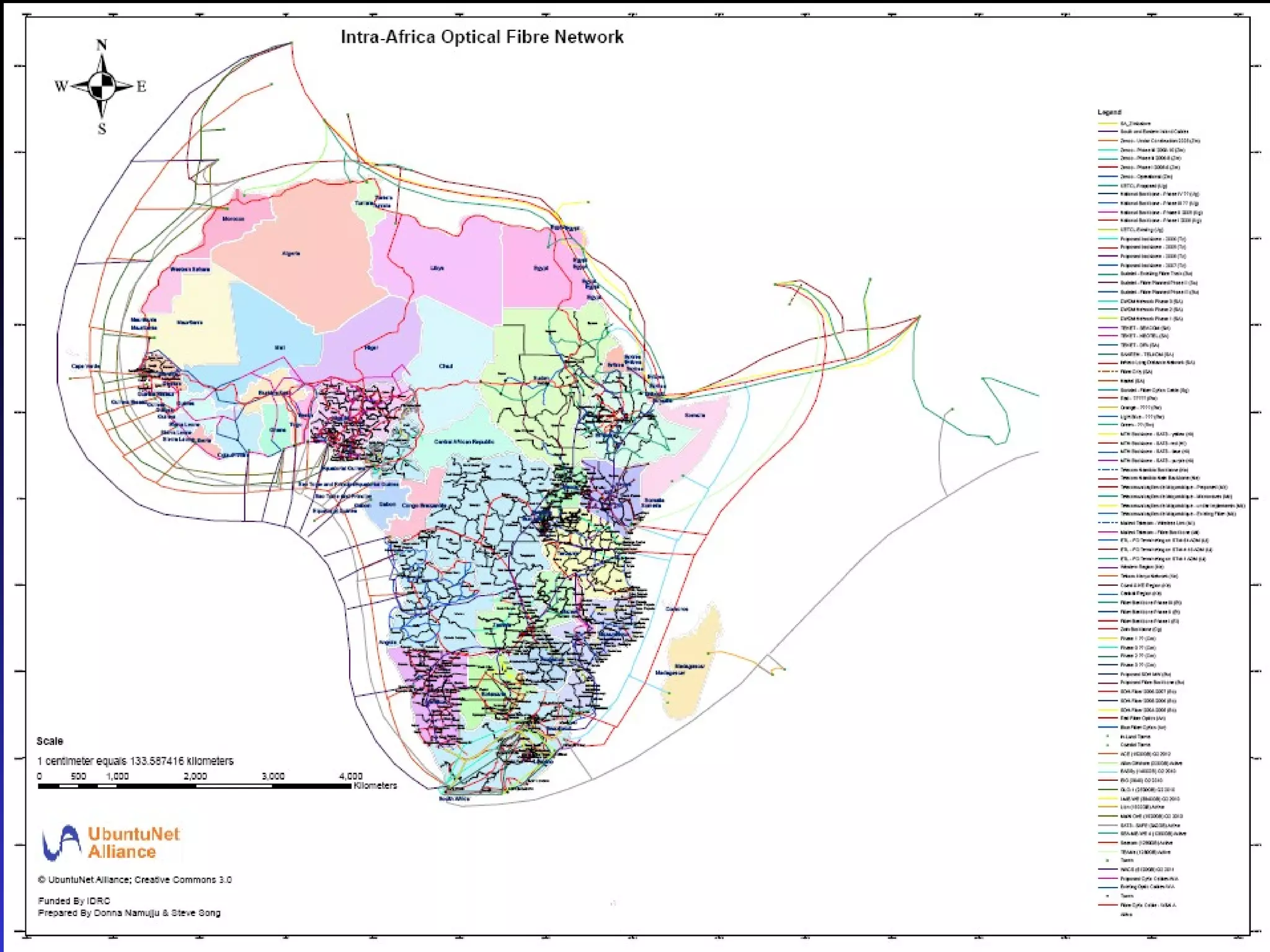 International Connectivity - SEACOM and TEAMS landed and operational Map: Thanks to Steve Song.  www.manypossibilities.net 