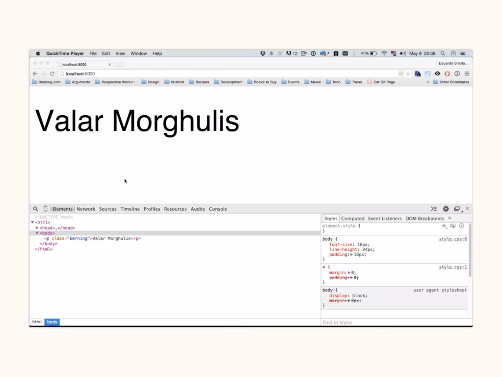 The browser default is
automatically
enabling/disabling it.
 