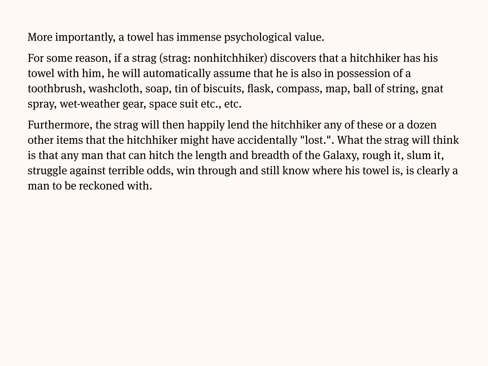 You can manipulate the
text’s indentation, which
applies to its first line.
 