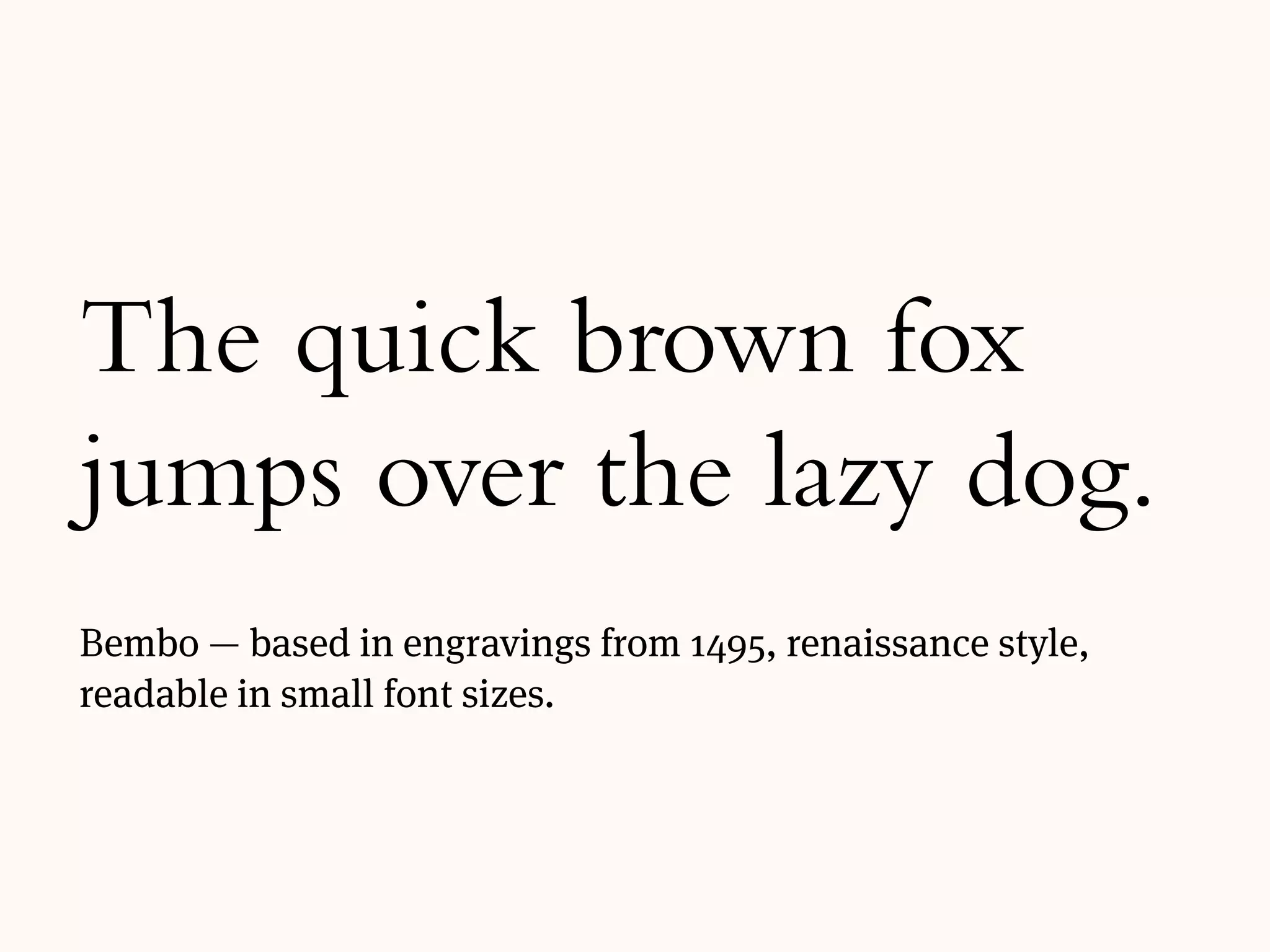 Each typeface has a story
and a personality, choose
one that match yours.
 