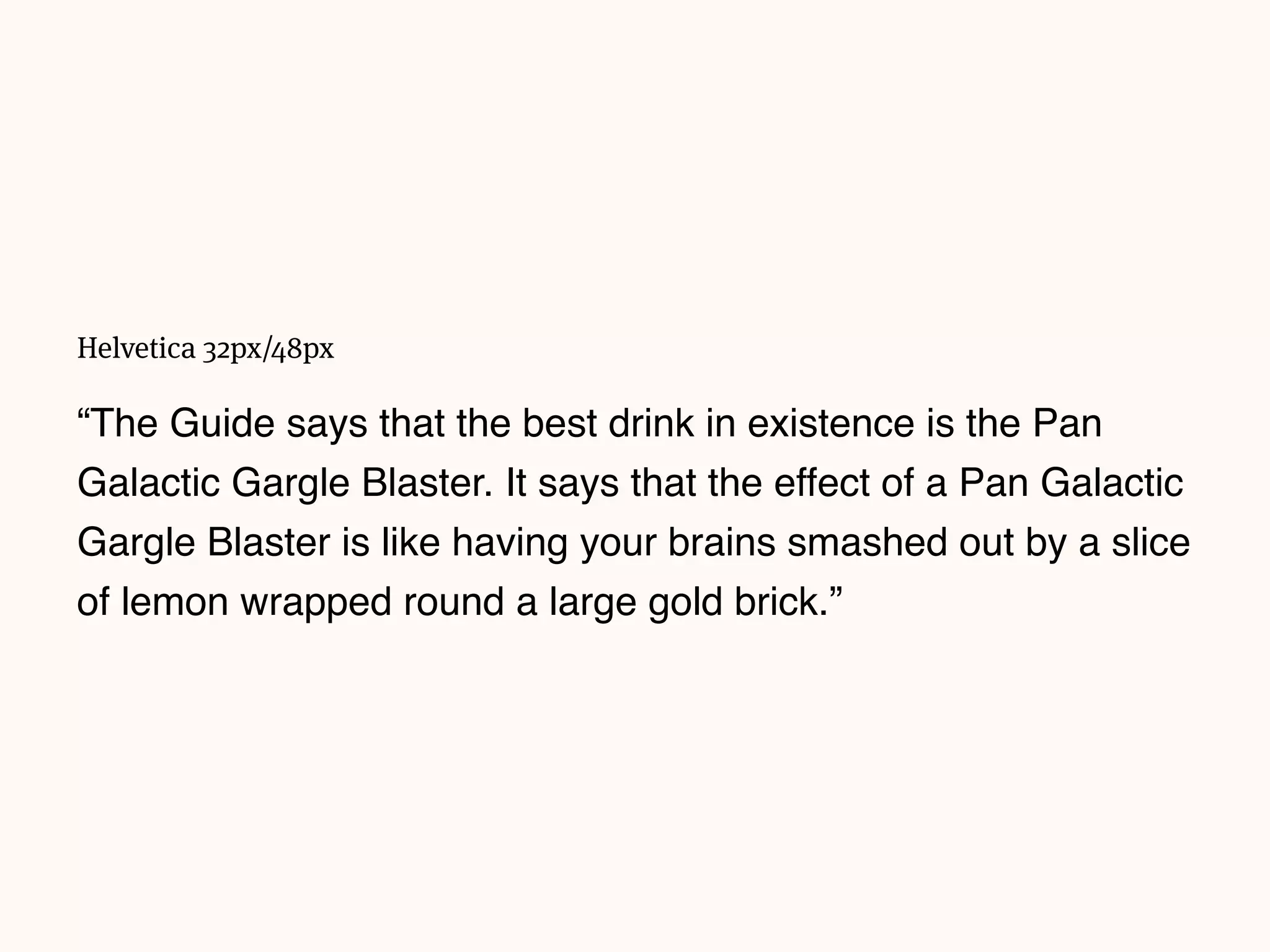 Find a comfortable proportion
through trial-and-error.
 
