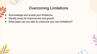 Presentation - Understanding Limitations and Transcendence.pptx