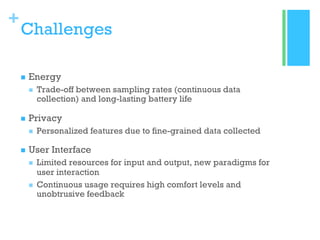 Wearable Health: Opportunities and Challenges | PDF