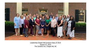 Leadership Chapel Hill-Carrboro Virtual Information Session