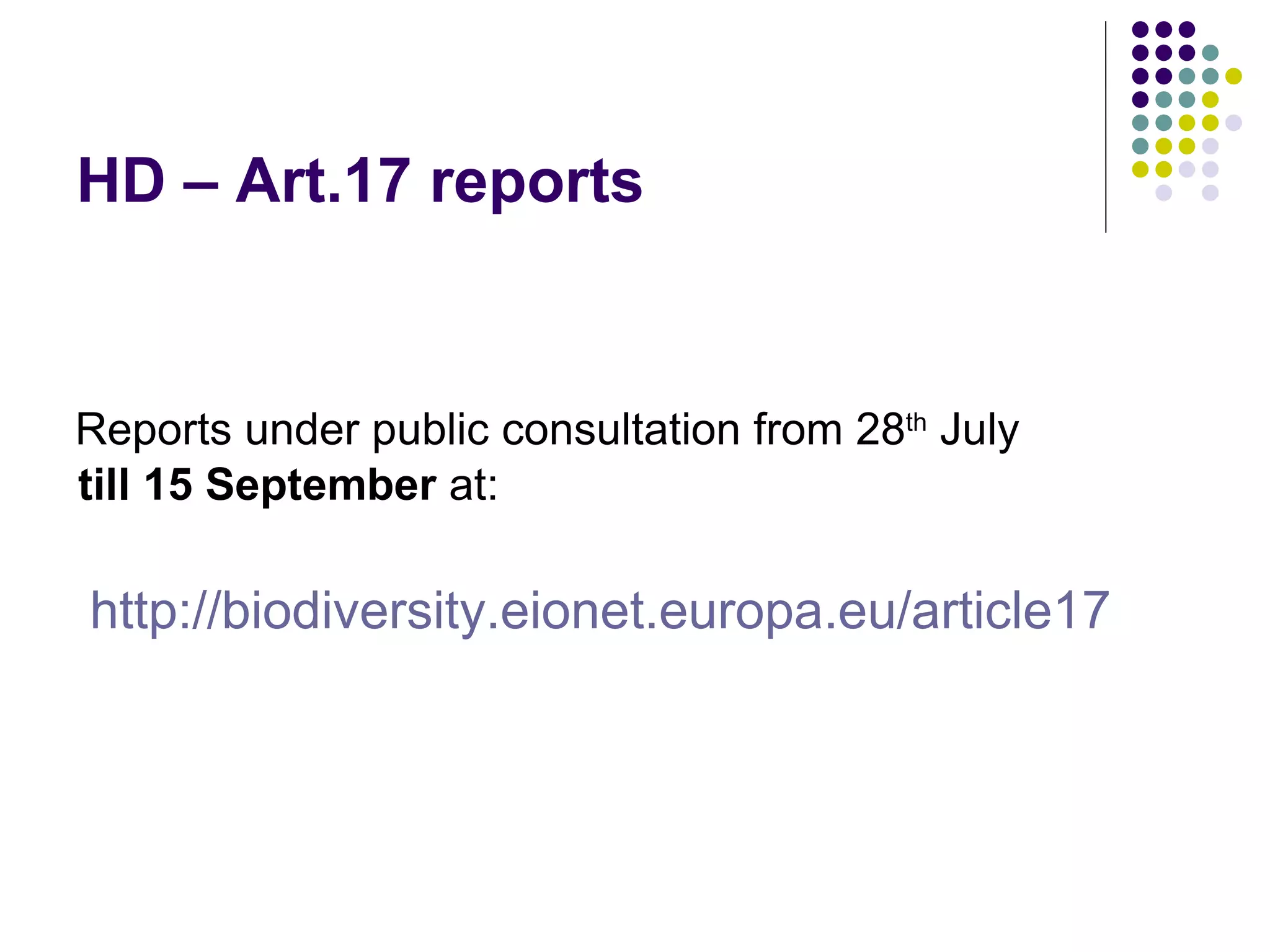 EEB and EU Biodiversity Policy - Warsaw '08