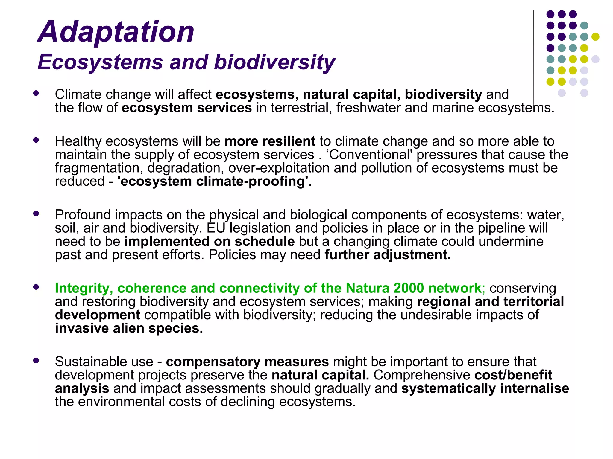 EEB and EU Biodiversity Policy - Warsaw '08