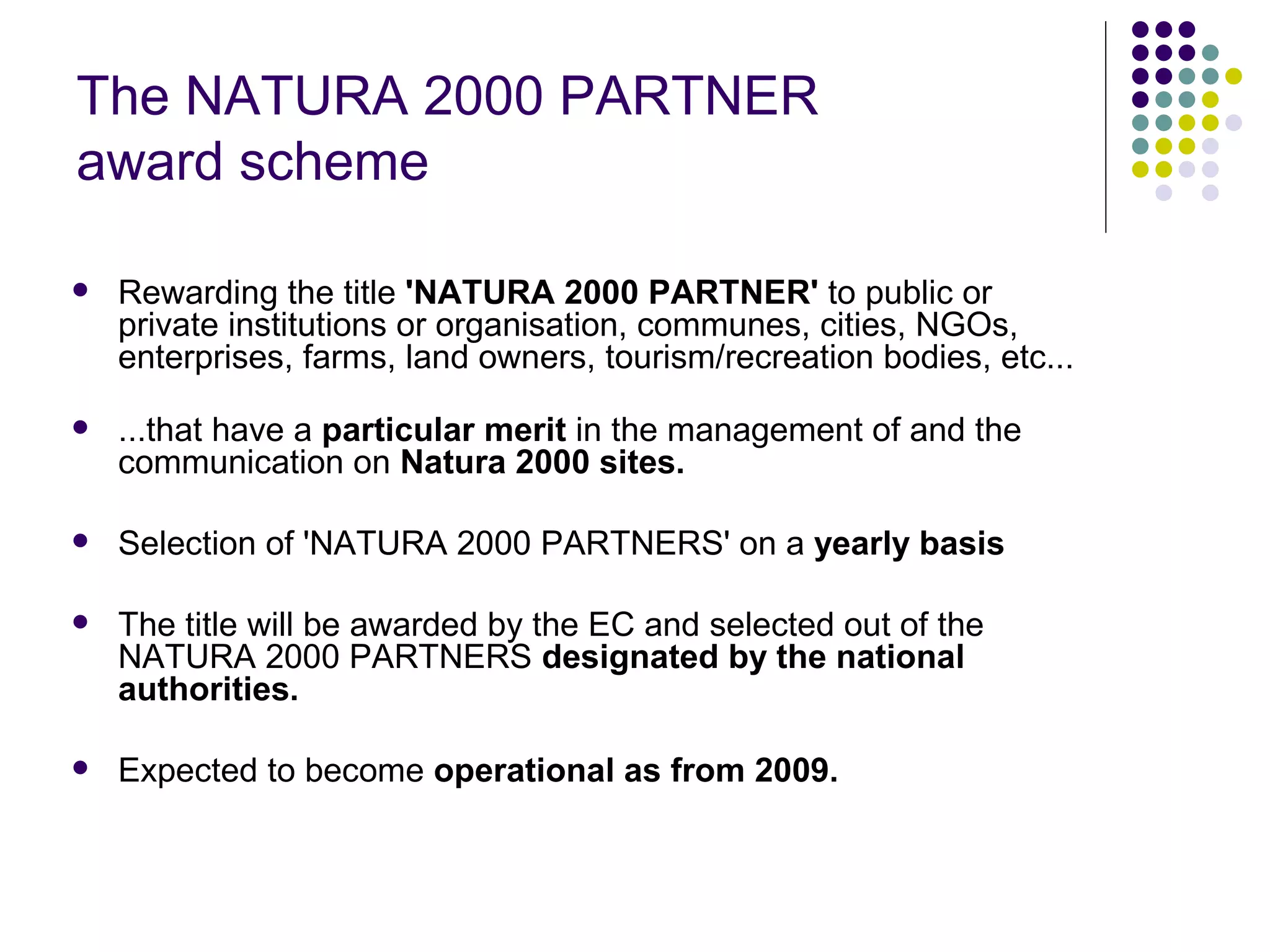 EEB and EU Biodiversity Policy - Warsaw '08