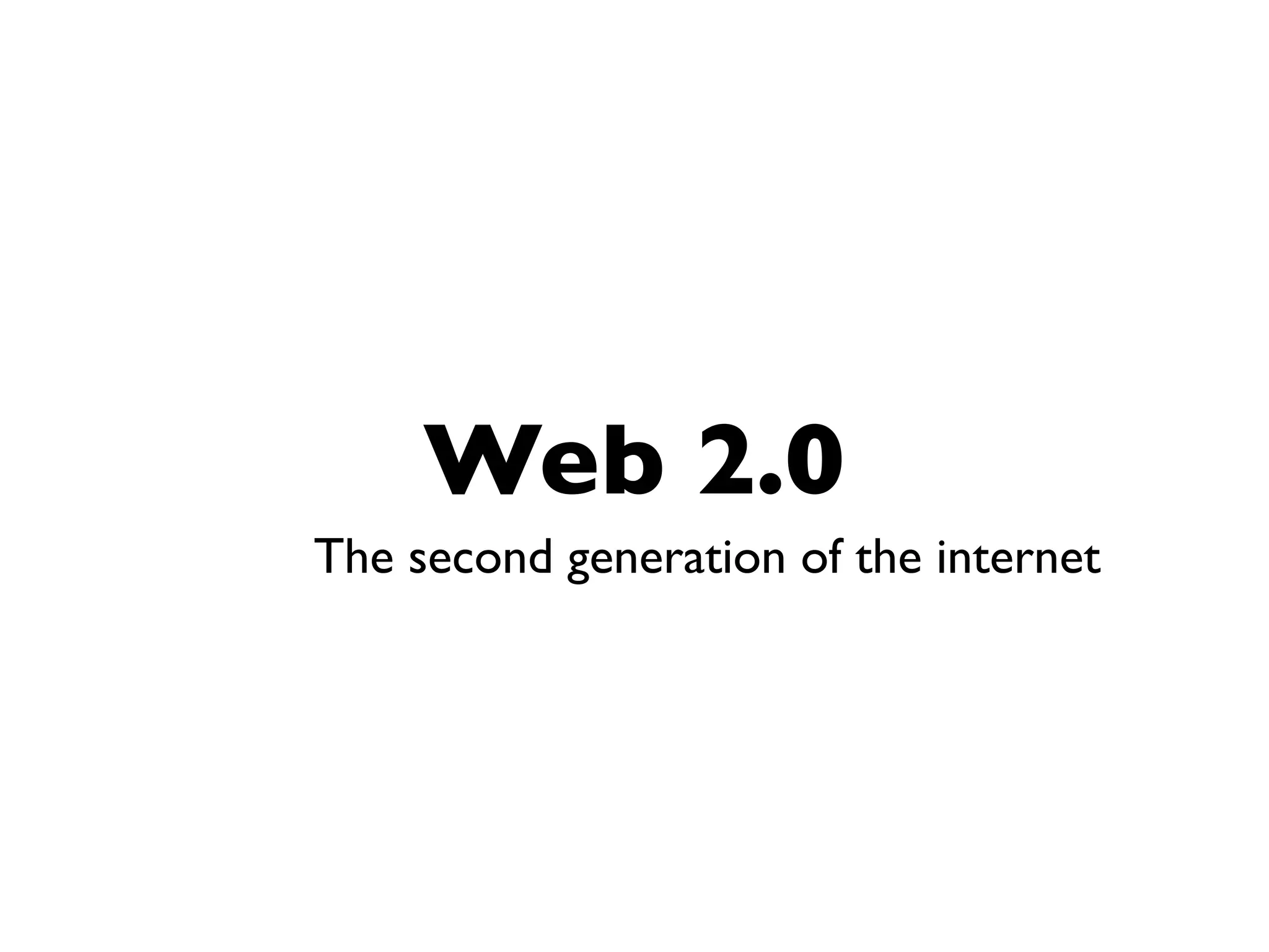 Web 2.0 INSET Presentation