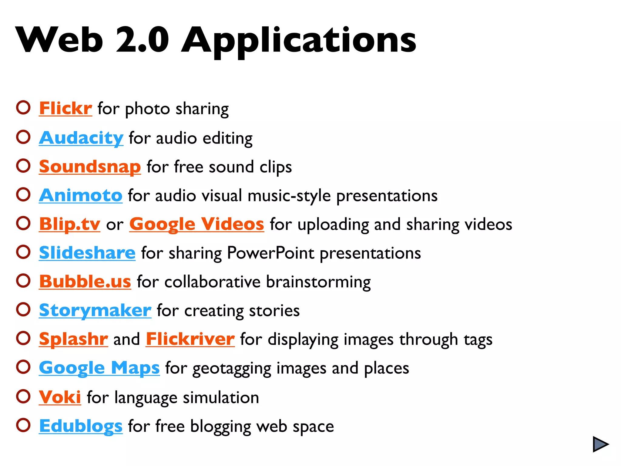 Web 2.0 INSET Presentation