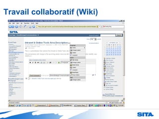 Travail collaboratif (Wiki) 