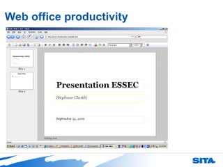 Web office productivity 