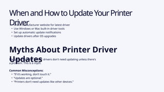 Myth Driver Presentation - Why You Should Update Drivers.pptx