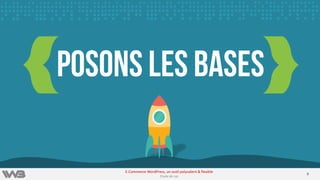 88
E-Commerce WordPress, un outil polyvalent & flexible
Etude de cas
 