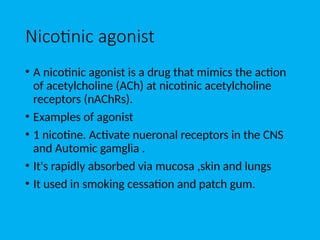 Presentation-WPS 117and 118. Muscarinic | PPTX