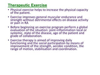 physical therapy treatment for ARTHRITIS | PPTX