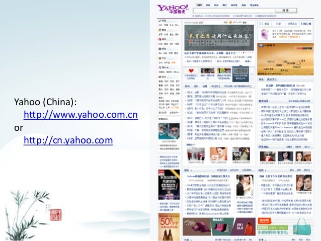 Localization In Hci Yahoo Us Vs China