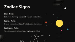 Zodiac Sign Overview Presentation - Zodiac Signs Overview.pptx