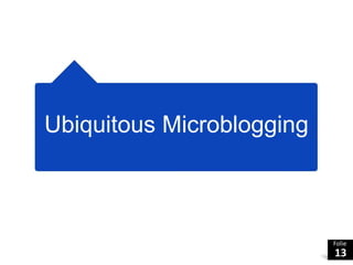 UbiquitousMicroblogging