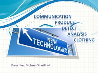 Presenter: Mohsen Sharifirad 
 