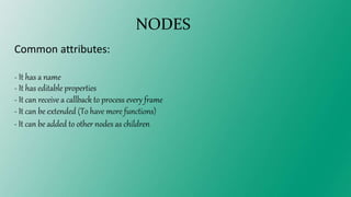 Godot - Scenes and Nodes- Lesson N°3 - Game Engine | PPTX