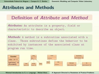 Minimal Introduction to C++ - Part II | PPT