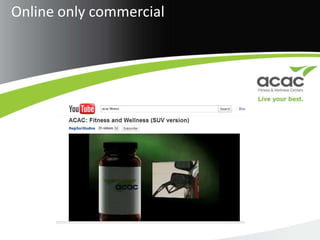 Online only commercial