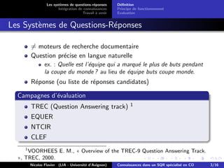 Presentation 04 03 08 Nicolas Flavier