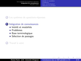 Presentation 04 03 08 Nicolas Flavier