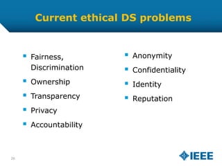 Ethical Issues in Machine Learning Algorithms. (Part 1) | PPTX