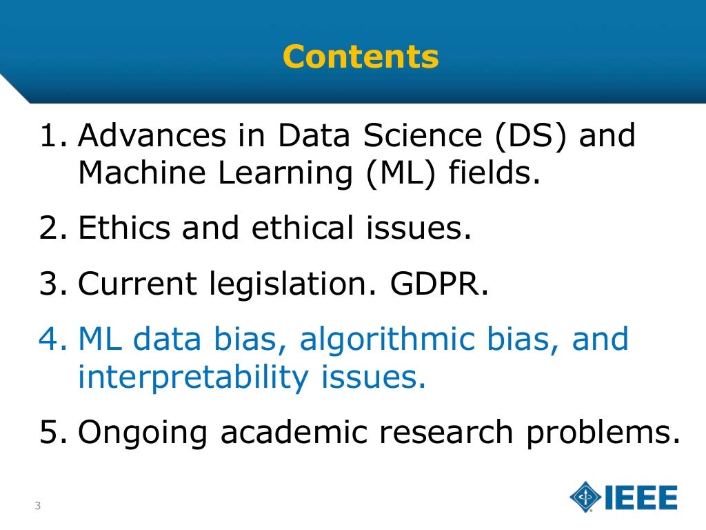 Ethical issues in machine learning algorithms part 2 