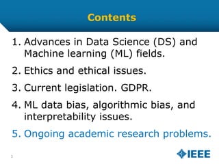 Ethical Issues in Machine Learning Algorithms. (Part 3) | PPTX