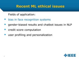 Ethical Issues in Machine Learning Algorithms. (Part 3) | PPTX