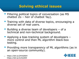 Ethical Issues in Machine Learning Algorithms. (Part 3) | PPTX