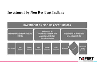 Investment by Non Resident Indians
 