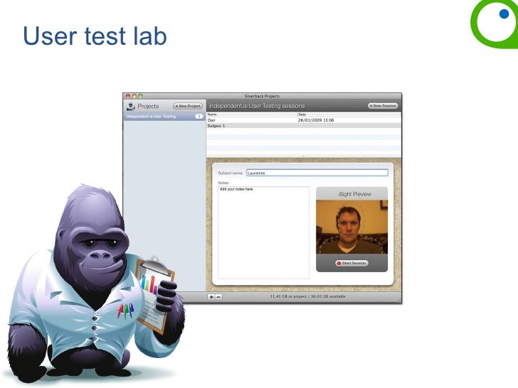 User testing on a shoestring (FOWA Dublin)