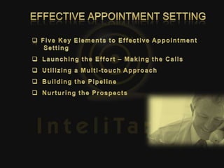 Effective Appointment Setting