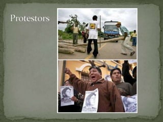 Protestors