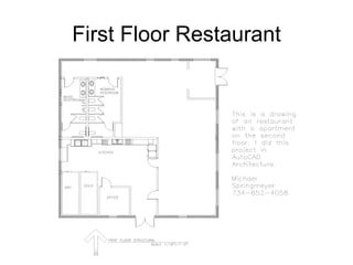 First Floor Restaurant 