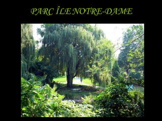 PARC ÎLE NOTRE-DAME
 
