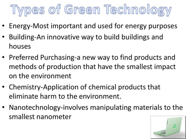 Green Computing/Technology