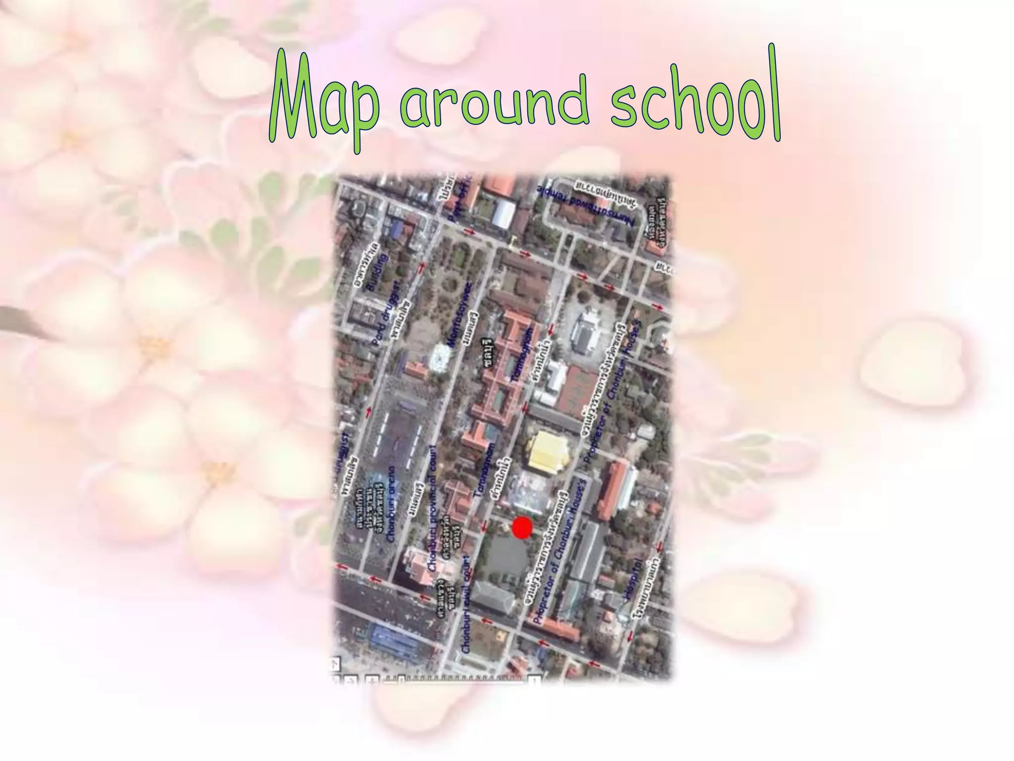 Map around school