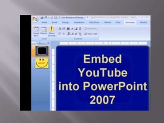 Embed Youtube into PPX
