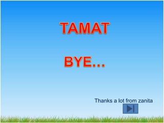 Thanks a lot from zanita
 