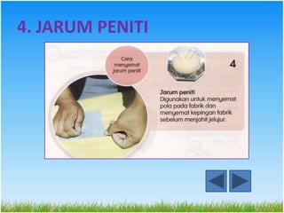 4. JARUM PENITI
 