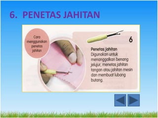 6. PENETAS JAHITAN
 
